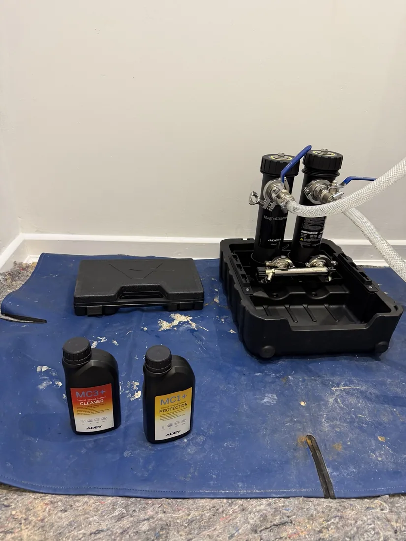 ADEY magnetic cleaning equipment and treatment products